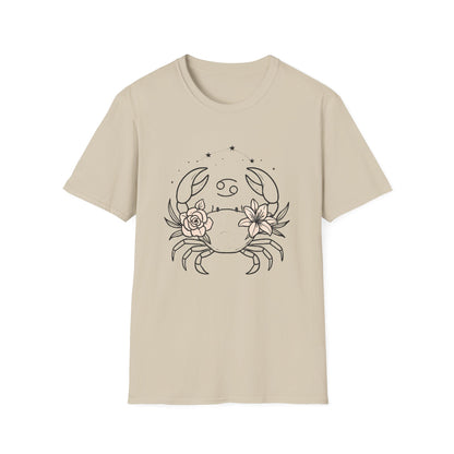 The Quiet Bloom Shield(Cancer) T-Shirt
