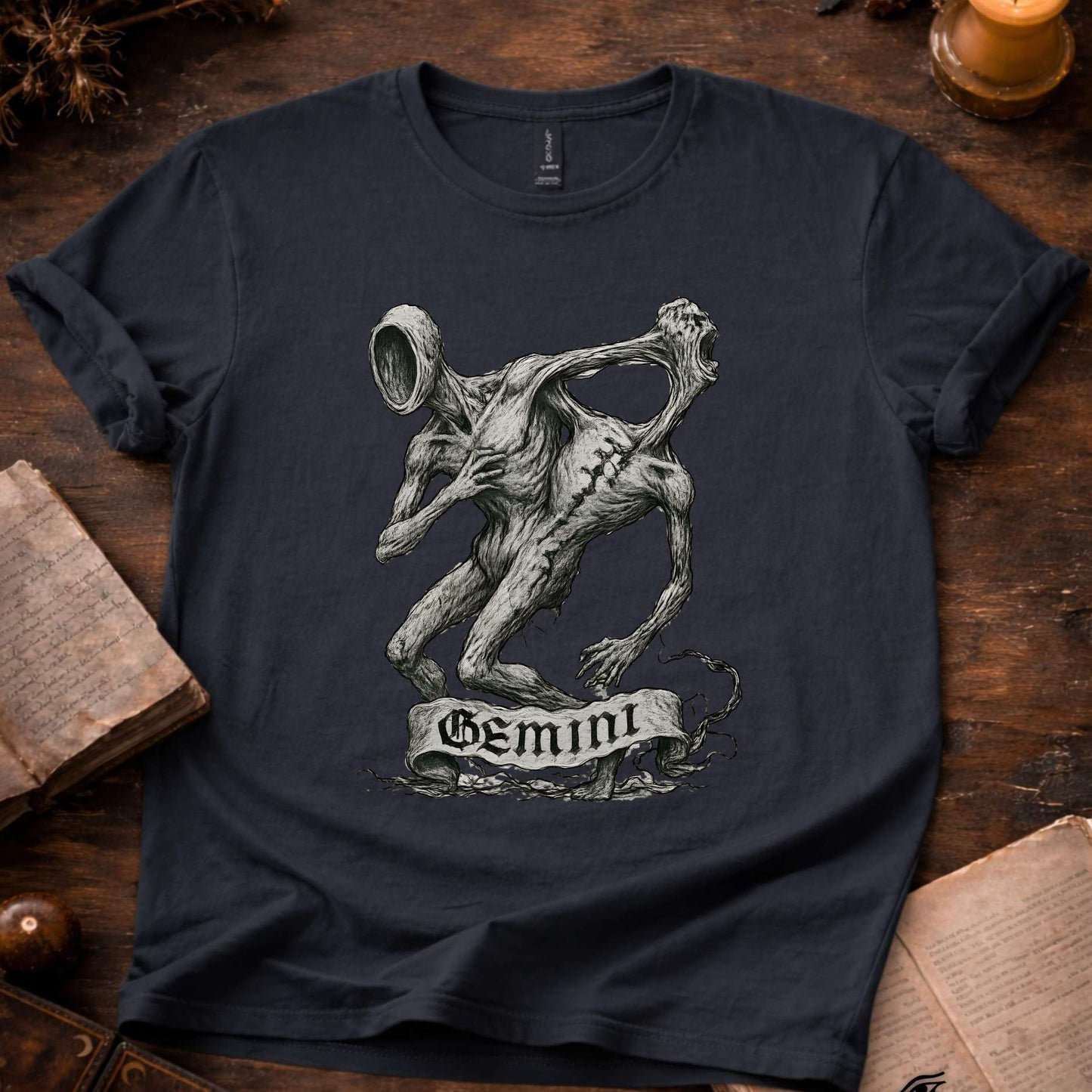 Gemini The Split Reflection | T-Shirt
