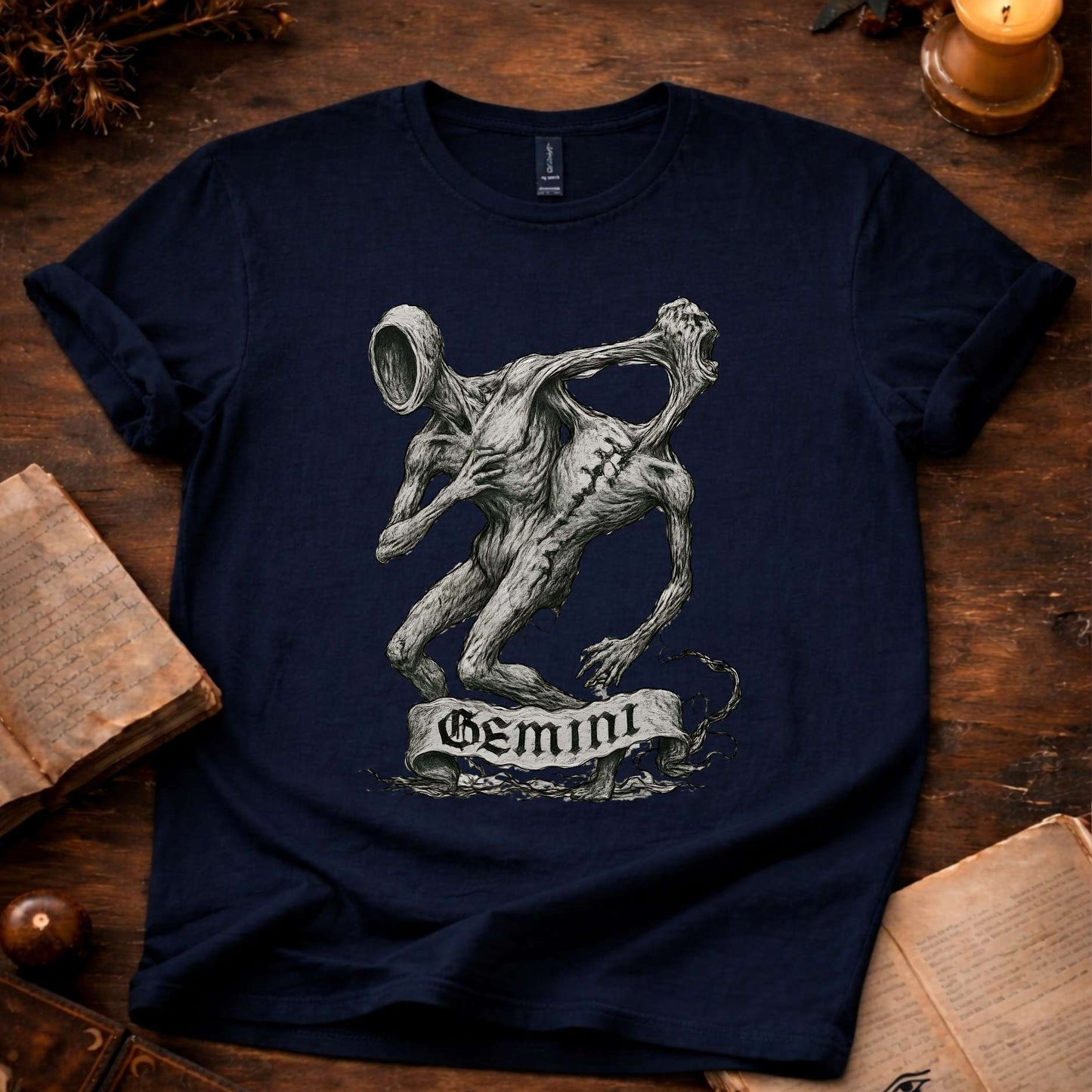 Gemini The Split Reflection | T-Shirt