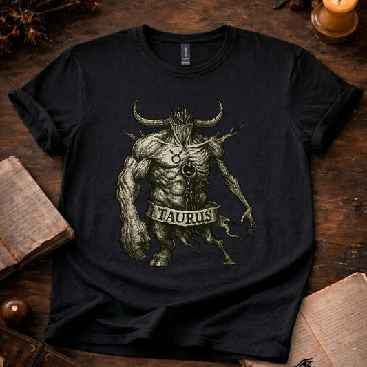 Taurus The Split-Burdened|T-Shirt