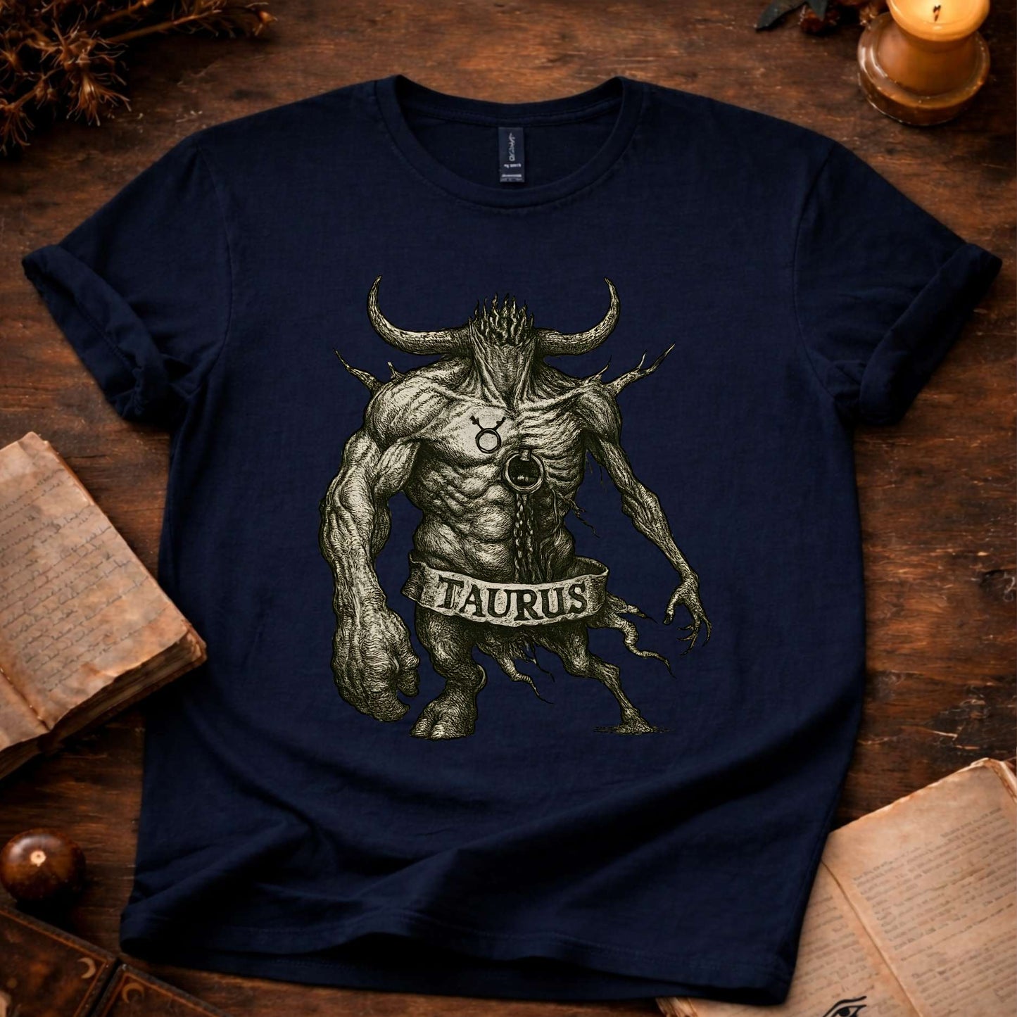 Taurus The Split-Burdened|T-Shirt