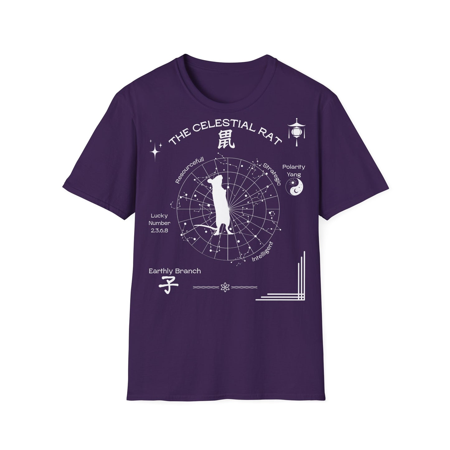 Chinese Zodiac (The Celestial Rat) T-Shirt