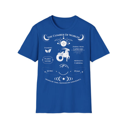 The Climber of Worlds (Capricorn) T-Shirt