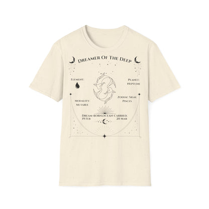 Dreamer of the Deep (Pisces) T-Shirt