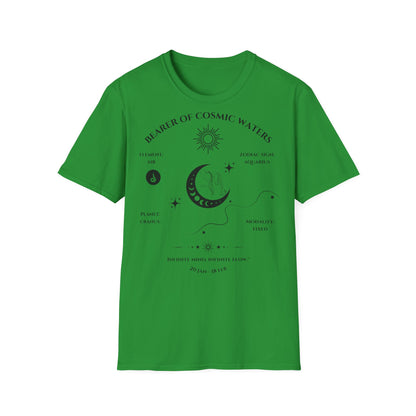 Bearer of Cosmic Waters (Aquarius) T-Shirt