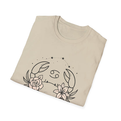 The Quiet Bloom Shield(Cancer) T-Shirt