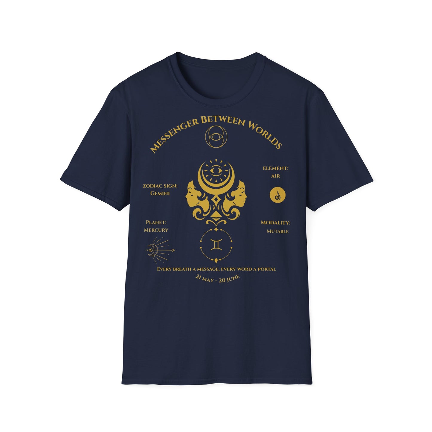 Messenger Between Worlds (Gemini) T-Shirt