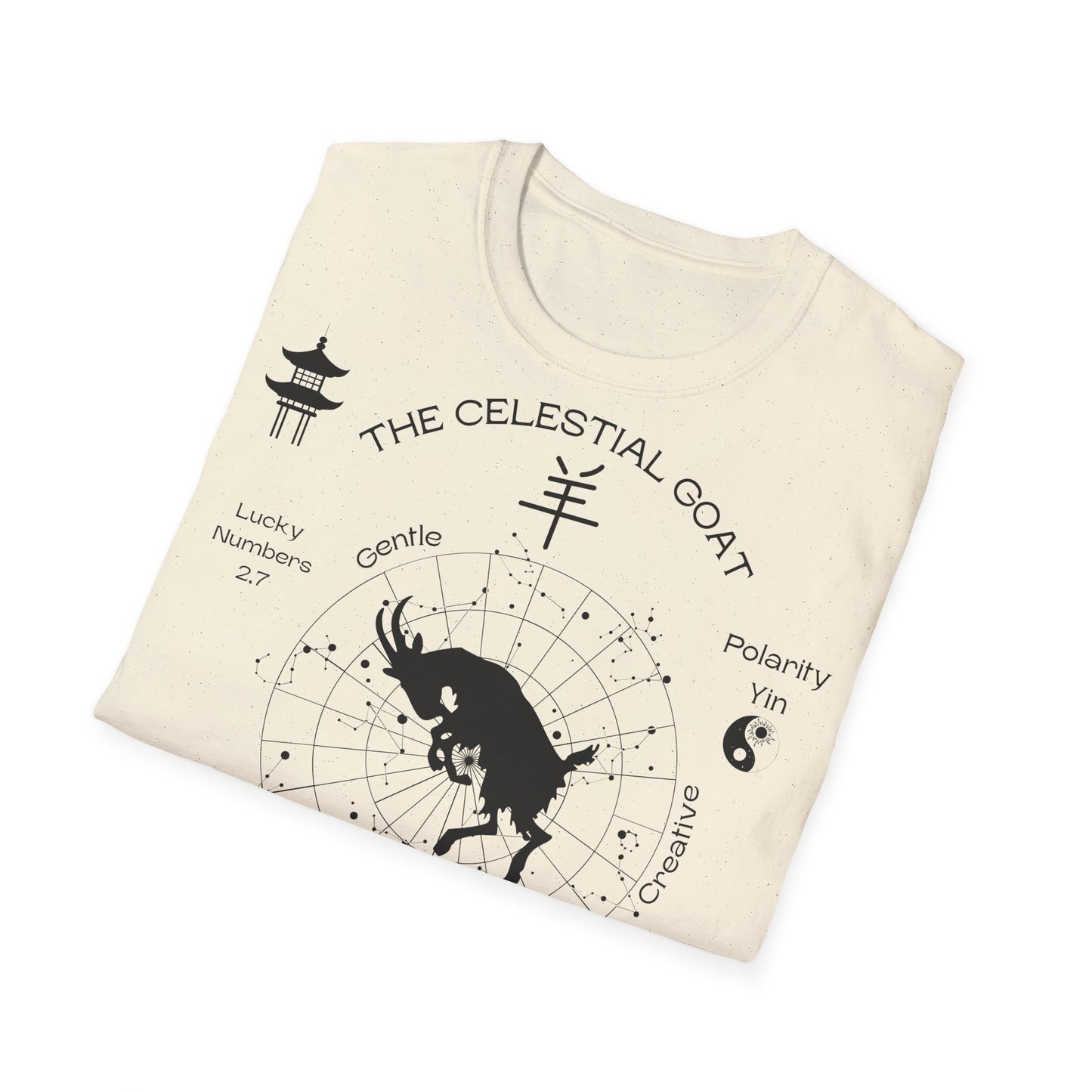 Chinese Zodiac (The Celestial Goat) T-Shirt