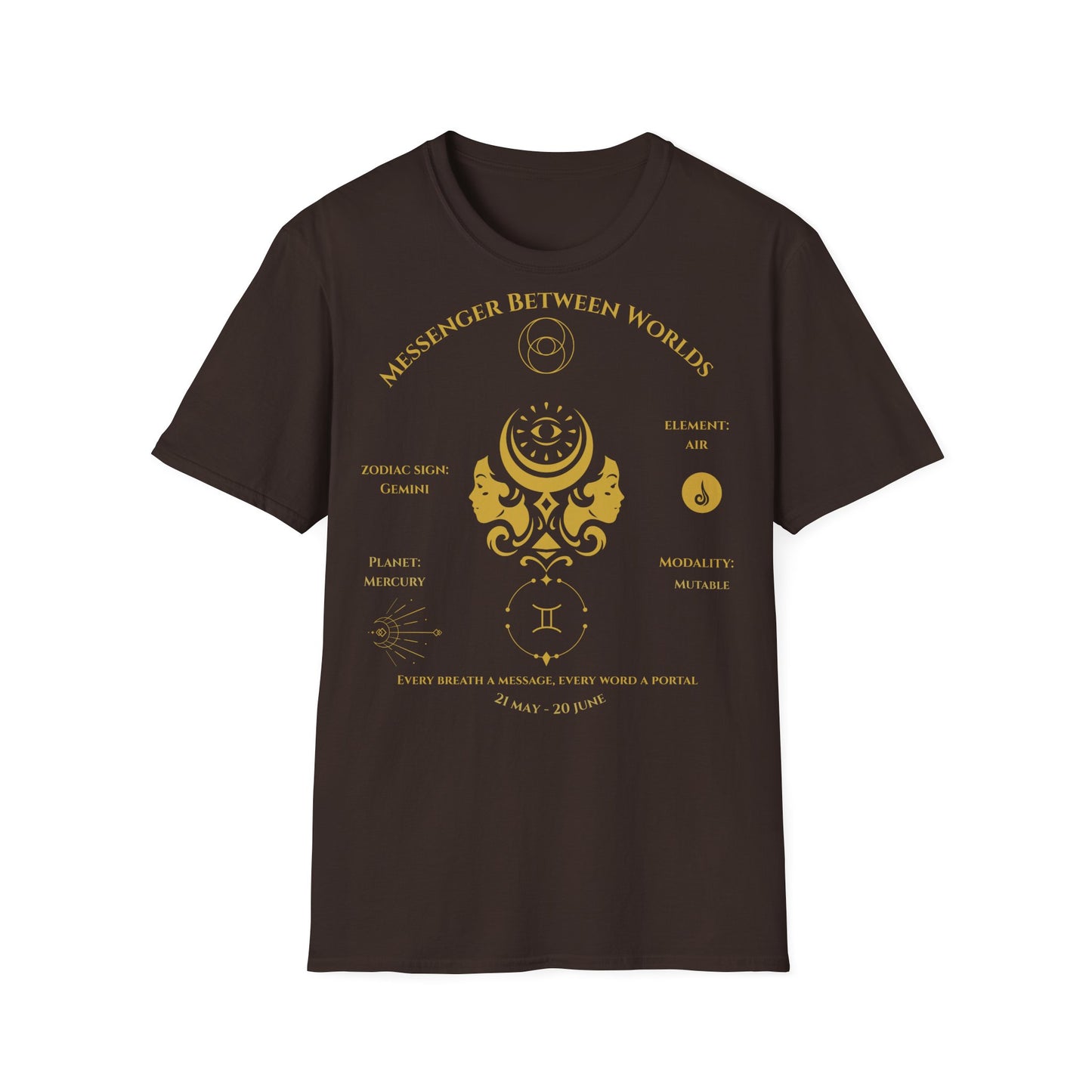 Messenger Between Worlds (Gemini) T-Shirt