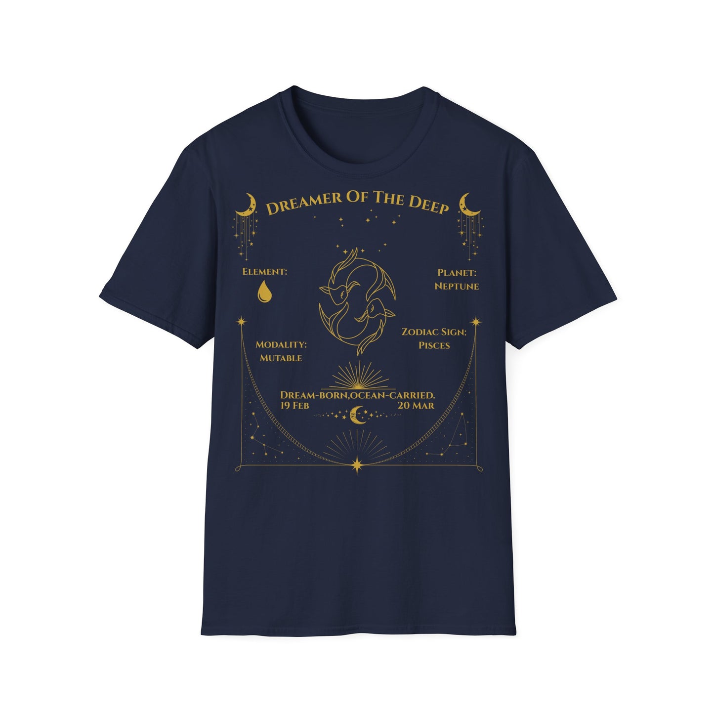 Dreamer of the Deep (Pisces) T-Shirt