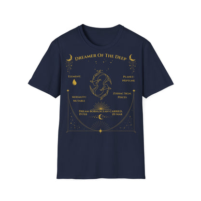 Dreamer of the Deep (Pisces) T-Shirt