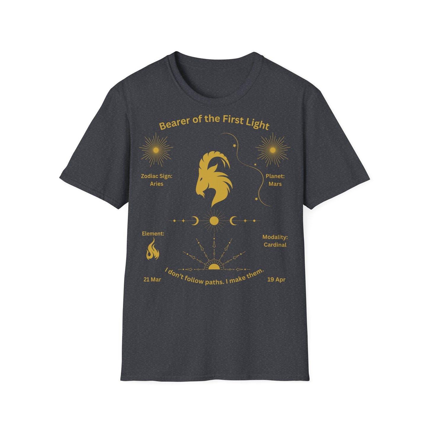Bearer of The first Light(Aries) T-Shirt