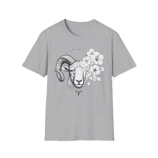The Floral Ram (Aries) T-Shirt