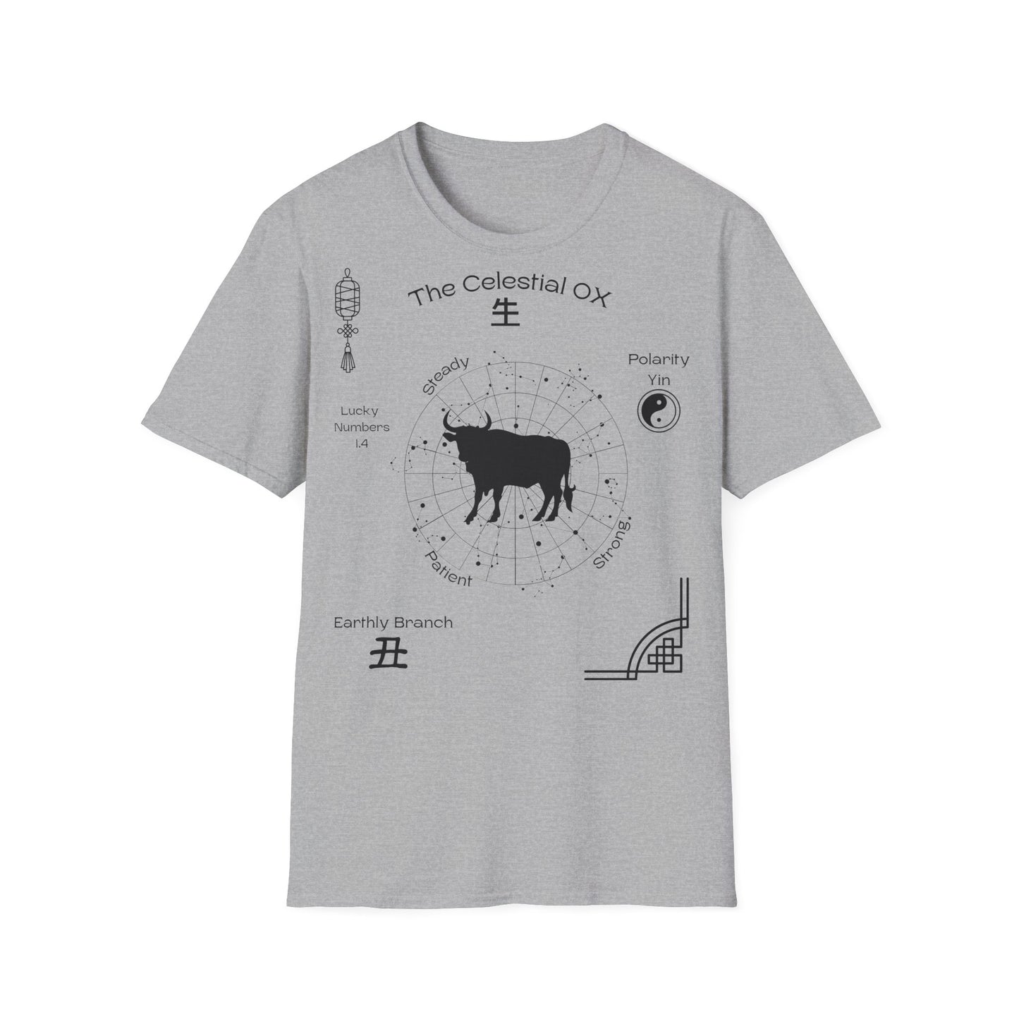 Chinese Zodiac -The Celestial Ox T-Shirt