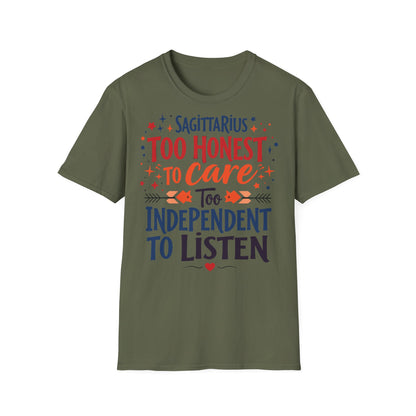 Sagittarius too Honest T-shirt
