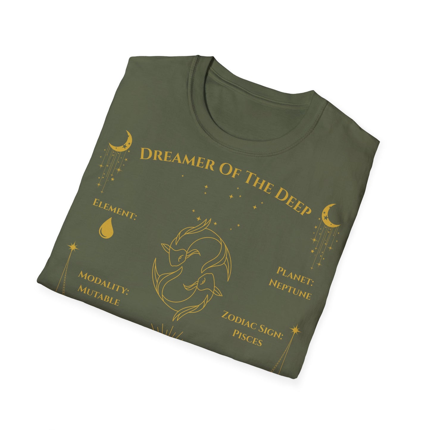 Dreamer of the Deep (Pisces) T-Shirt
