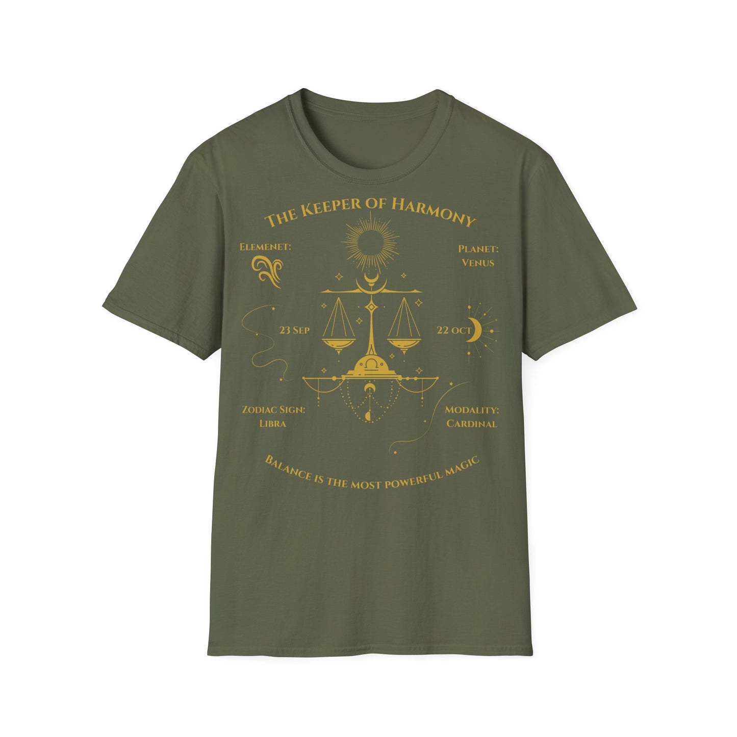 The Keeper Of Harmony(Libra) T-Shirt