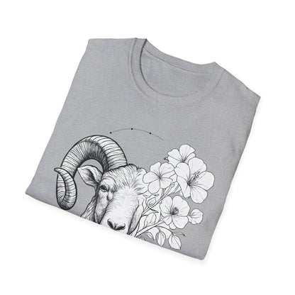 The Floral Ram (Aries) T-Shirt