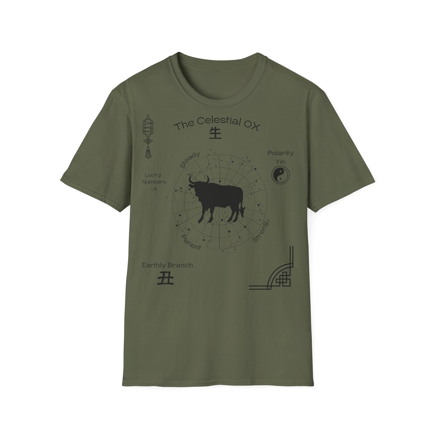 Chinese Zodiac -The Celestial Ox T-Shirt