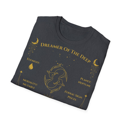 Dreamer of the Deep (Pisces) T-Shirt