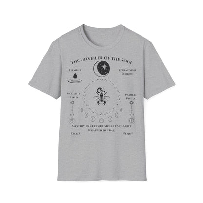 The Unveiler of the Soul(Scorpio)T-Shirt