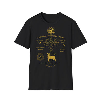 Guardian Of The Sacred Ground (Taurus) T-Shirt