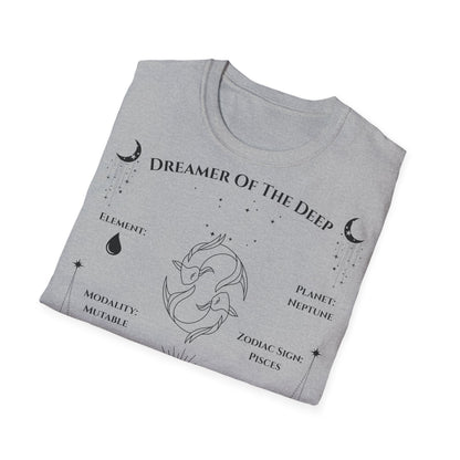 Dreamer of the Deep (Pisces) T-Shirt
