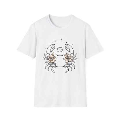 The Quiet Bloom Shield(Cancer) T-Shirt