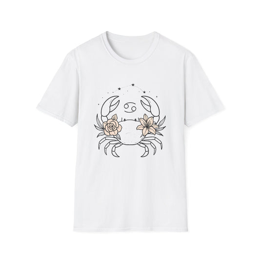 The Quiet Bloom Shield(Cancer) T-Shirt