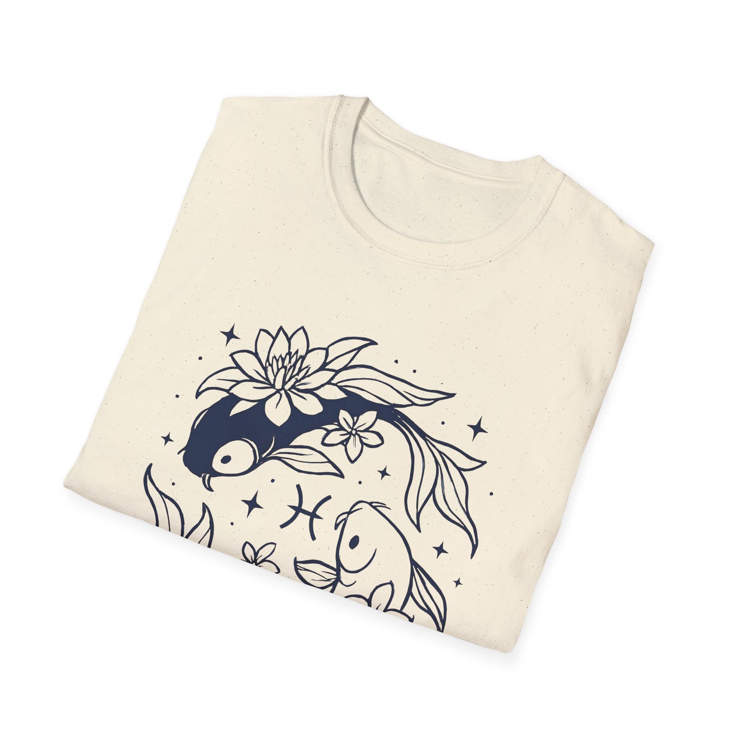 Twin Flower Fins (Pisces) T-Shirt