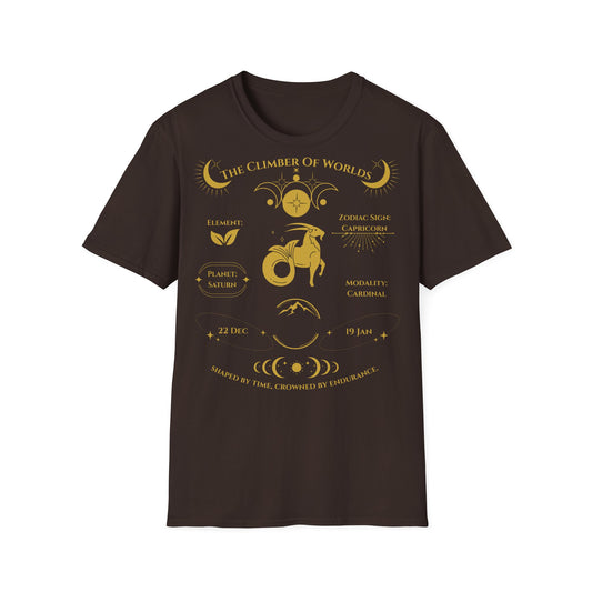 The Climber of Worlds (Capricorn) T-Shirt