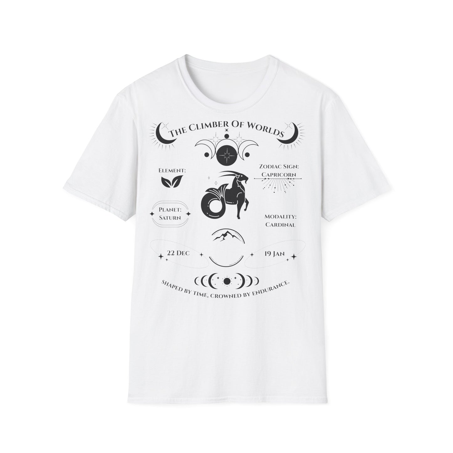 The Climber of Worlds (Capricorn) T-Shirt
