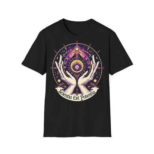 Mystic Eye (Sientia est Potentia) T-shirt