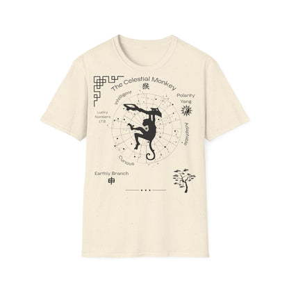 Chinese Zodiac (The Celestial Monkey) T-Shirt