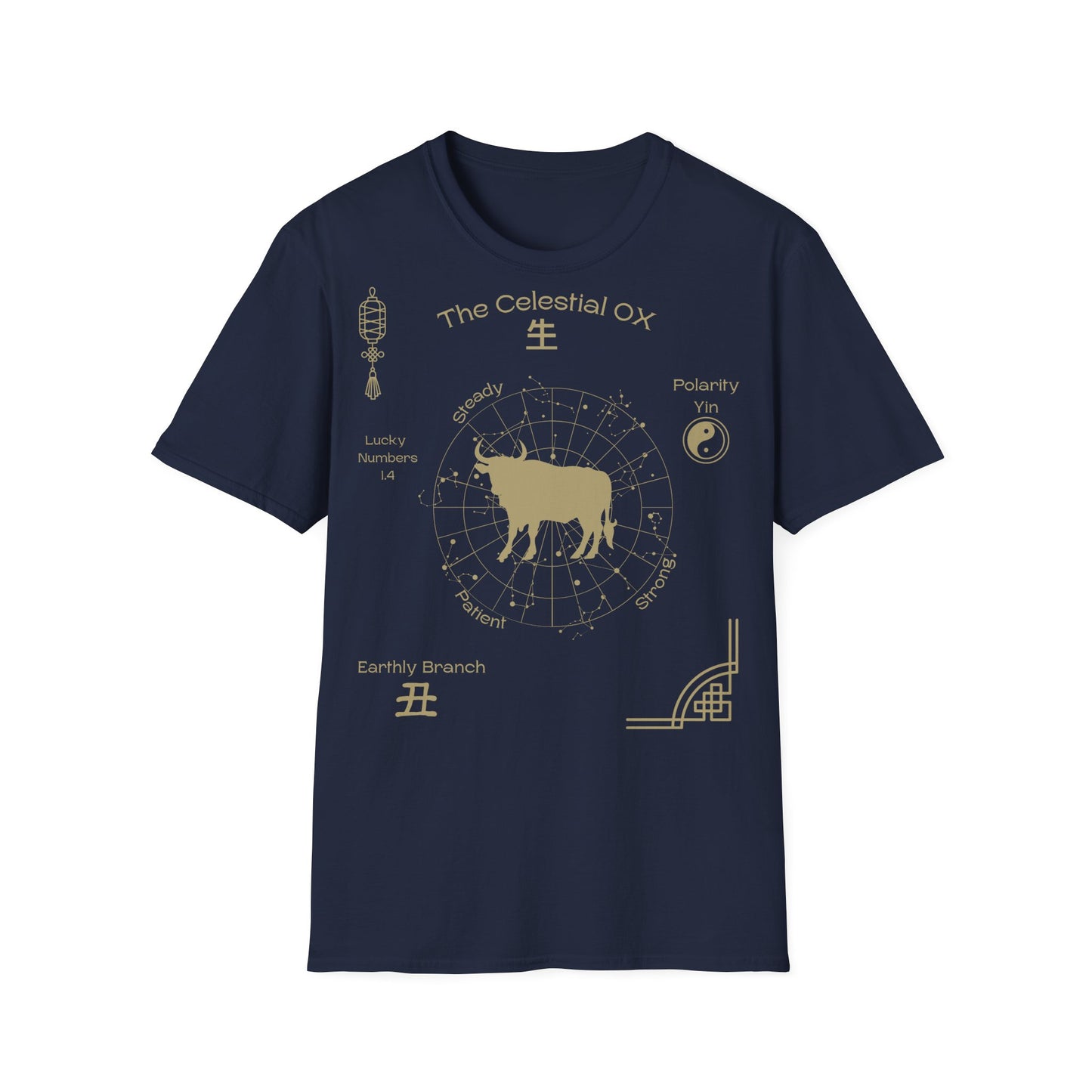 Chinese Zodiac -The Celestial Ox T-Shirt