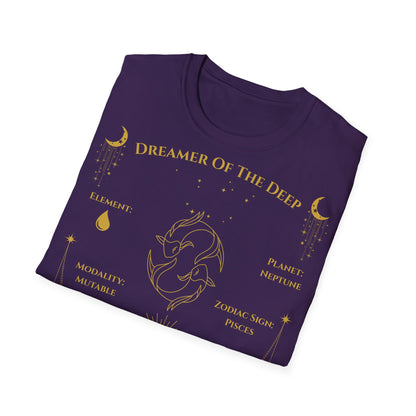 Dreamer of the Deep (Pisces) T-Shirt