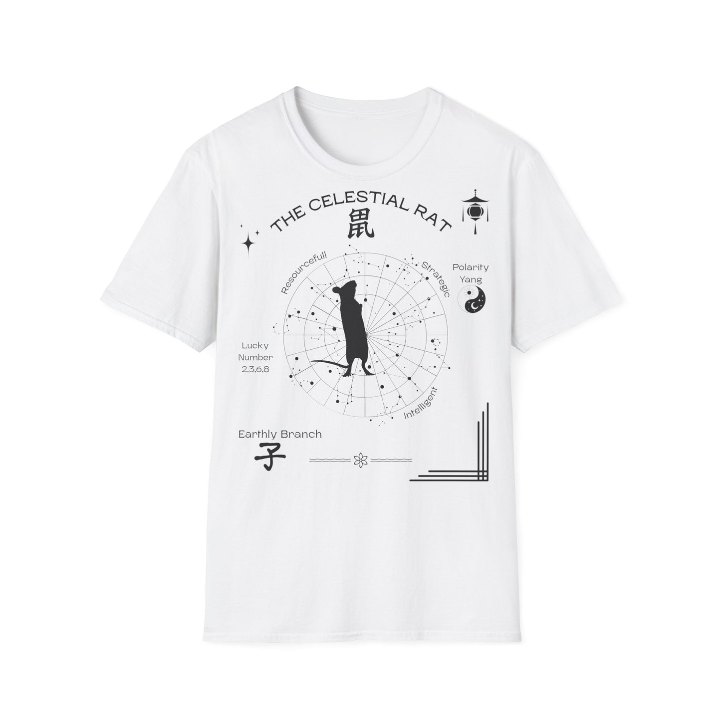 Chinese Zodiac (The Celestial Rat) T-Shirt