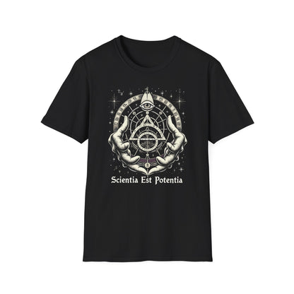 Mystic Eye (Sientia est Potentia) T-shirt