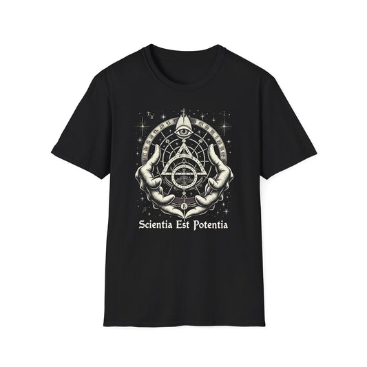 Mystic Eye (Sientia est Potentia) T-shirt
