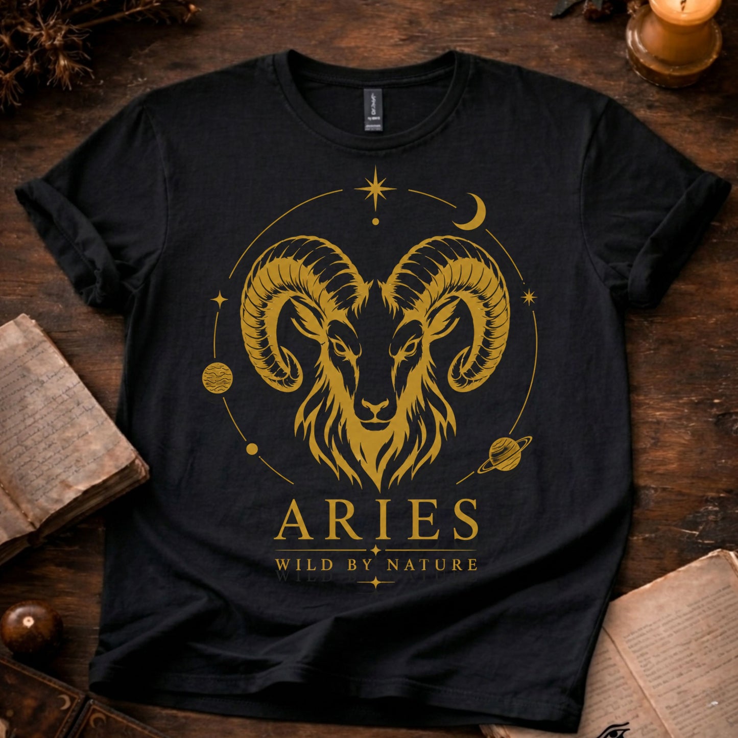 Aries Wild By T-Shirt