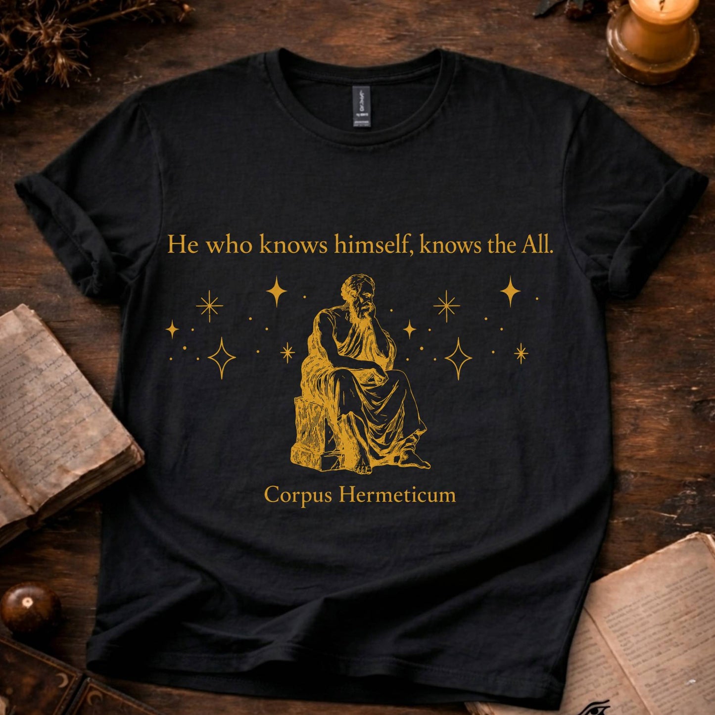 He who knows himself,Knows the all | Hermetic Series T-Shirt