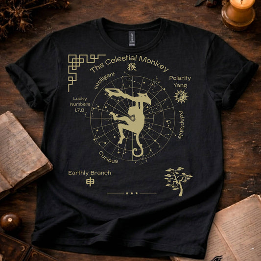 Chinese Zodiac (The Celestial Monkey) T-Shirt