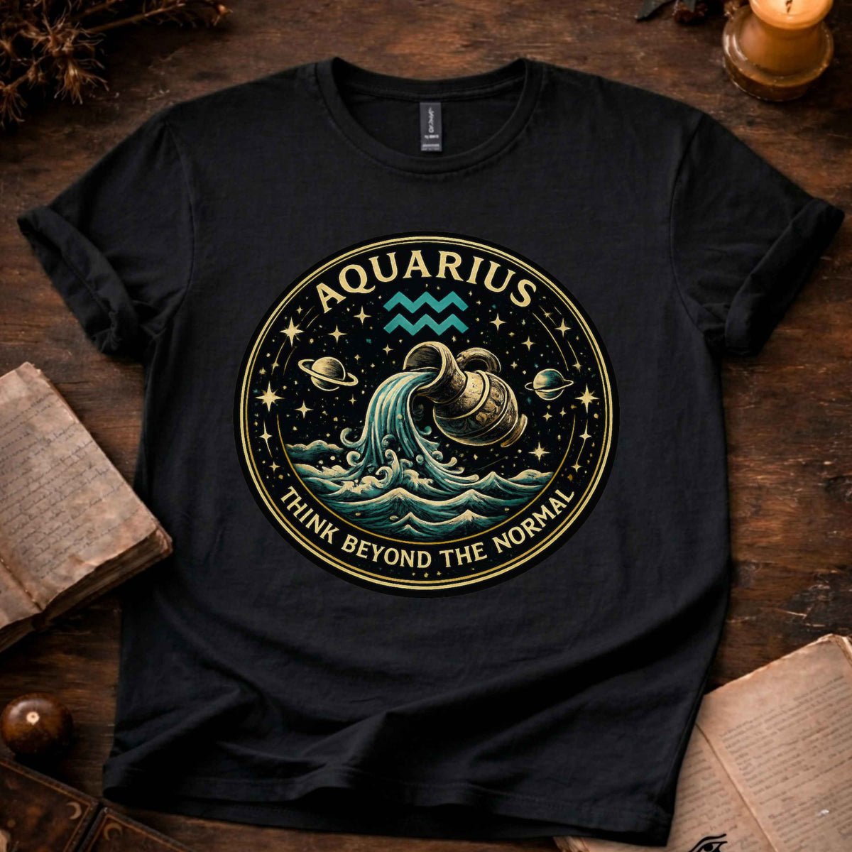 Aquarius Think Beyong T-Shirt