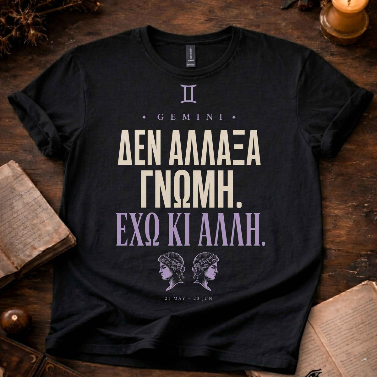 Δίδυμος Δεν άλλαξα Γνώμη T-Shirt