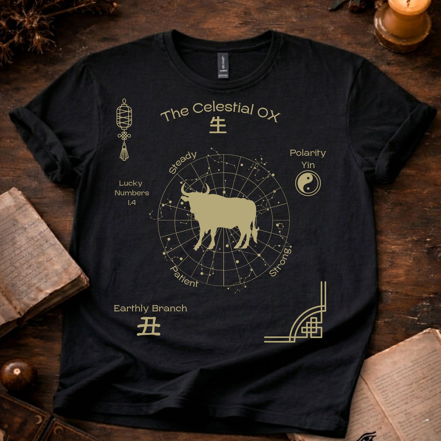 Chinese Zodiac -The Celestial Ox T-Shirt