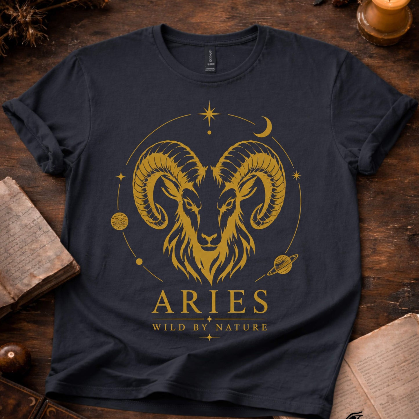 Aries Wild By T-Shirt