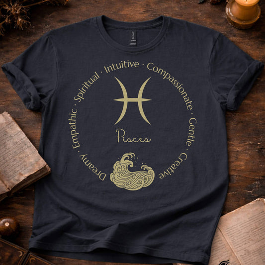 Zodiac Core Traits(Pisces)T-Shirt
