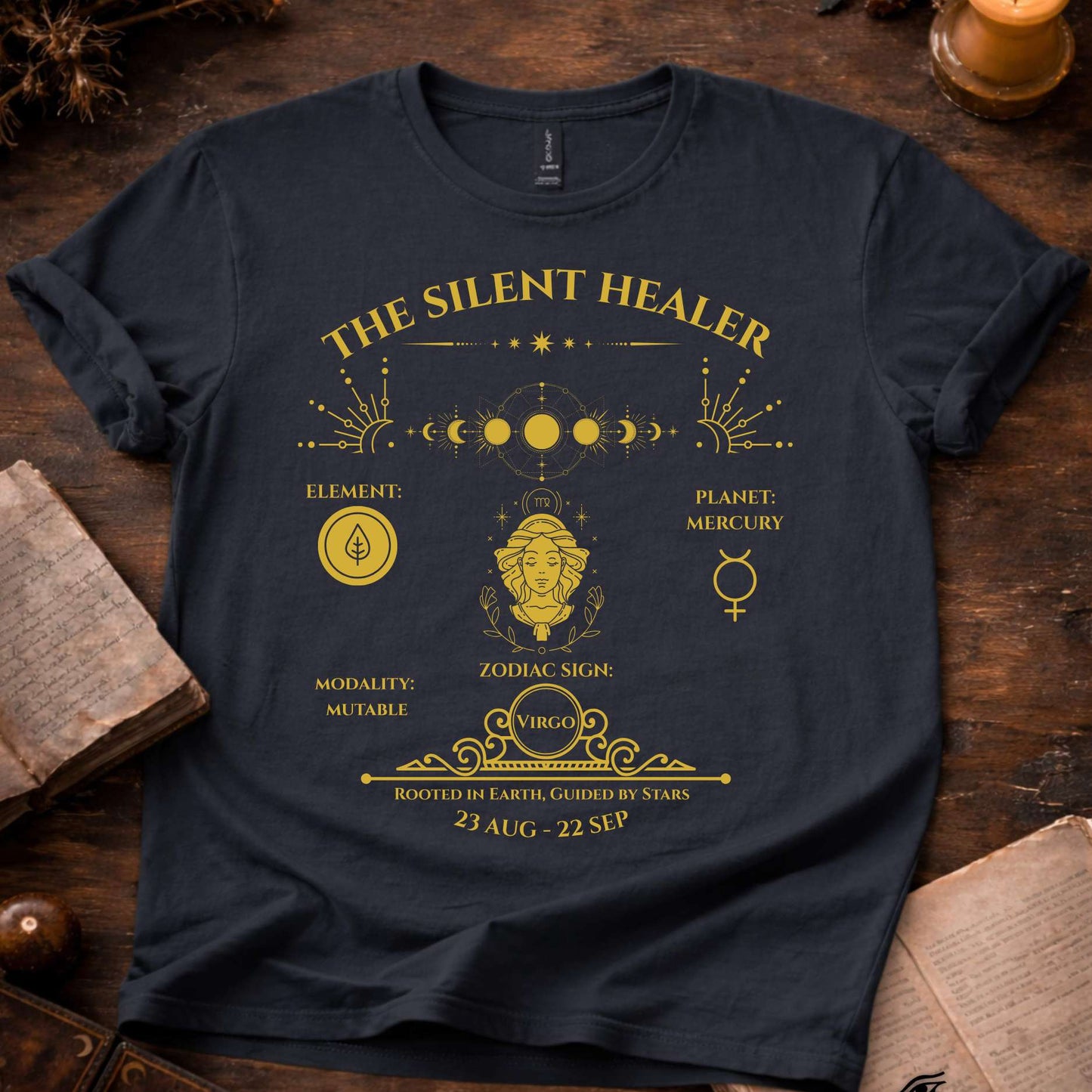 The Silent Healer (Virgo)T-Shirt