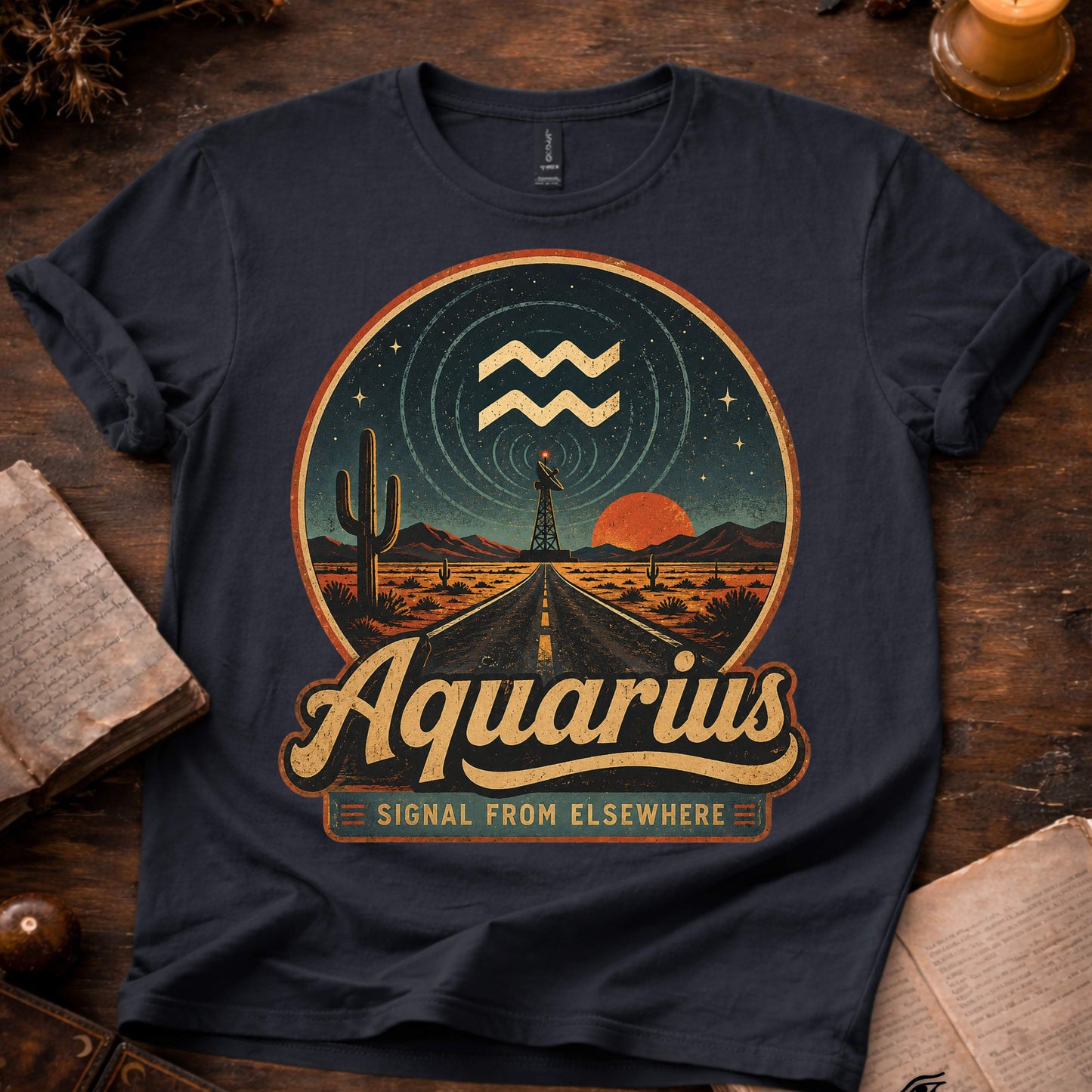 Aquarius Signal from T-Shirt
