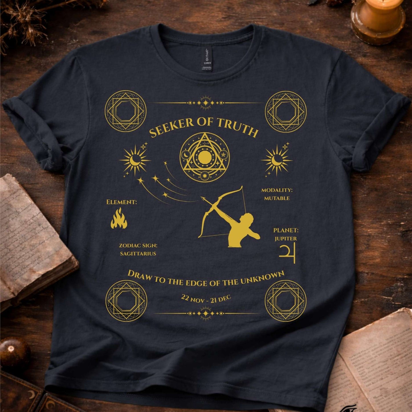 Seeker Of Truth (Sagittarius) T-Shirt